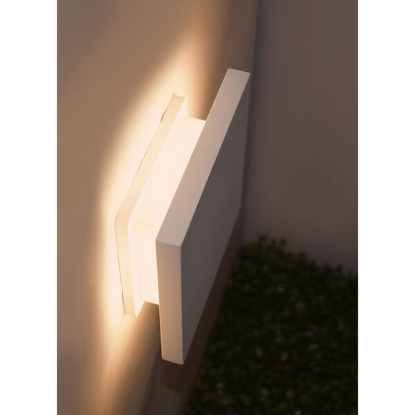 Alumilux Sconce White Six-Inch LED Outdoor Wall Mount ADA/Energy Star, image 4