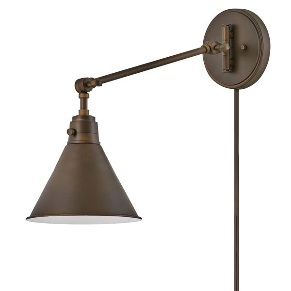 Arti Olde Bronze Eight-Inch One-Light Wall Sconce, image 4