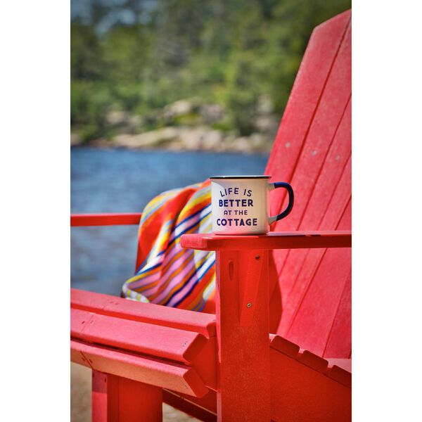 Generations Adirondack Chair-Red, image 7