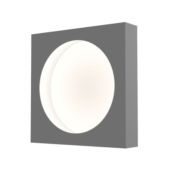 Vuoto Dove Gray 10-Inch LED Sconce, image 1