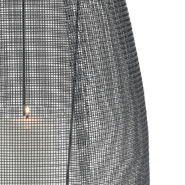 Grey Magnet Hurricane Candle Holder, image 3