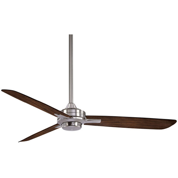 Rudolph Brushed Nickel 52-Inch Fan with Maple Blades, image 1