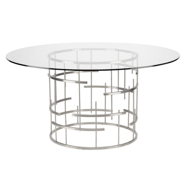 Tiffany Polished Silver Dining Table, image 3