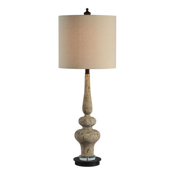 Hutch Distressed Brown One-Light 37-Inch Table Lamp Set of Two, image 1