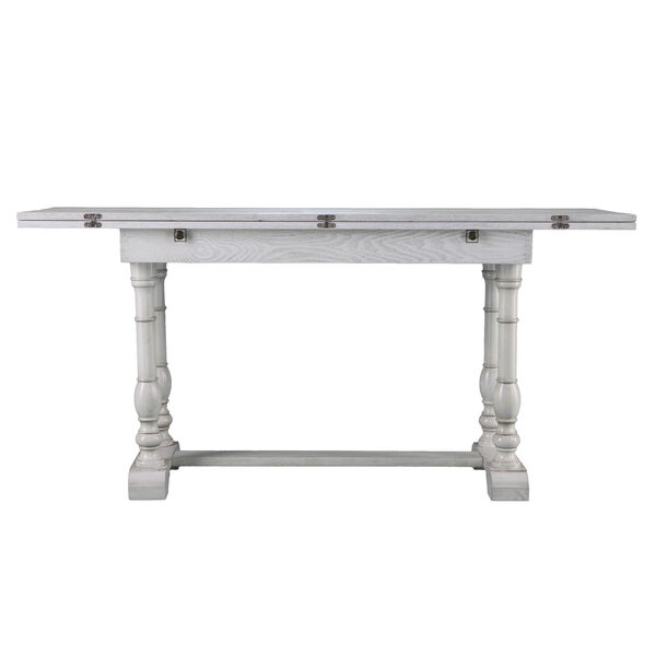 Edenderry Distressed White Dining Table, image 4
