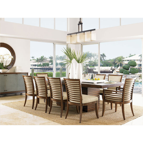 Ocean Club Brown Peninsula Dining Table, image 3