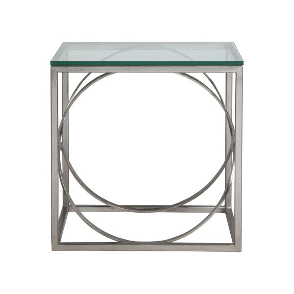 Metal Designs Ellipse Rectangular End Table, image 2