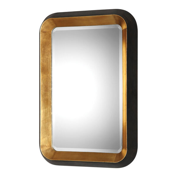 Niva Metallic Gold Wall Mirror, image 3