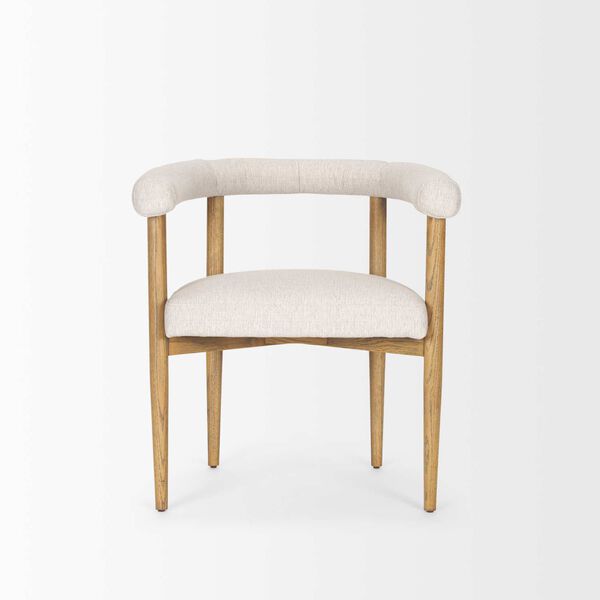 Arden Medium Brown Wood Dining Chair, image 2