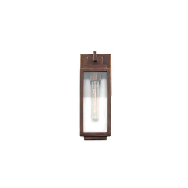 Chester Copper Patina One Light Outdoor Wall Mount, image 1