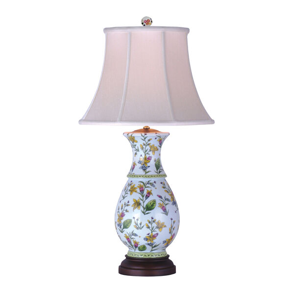 Floral Vase Lamp, image 1