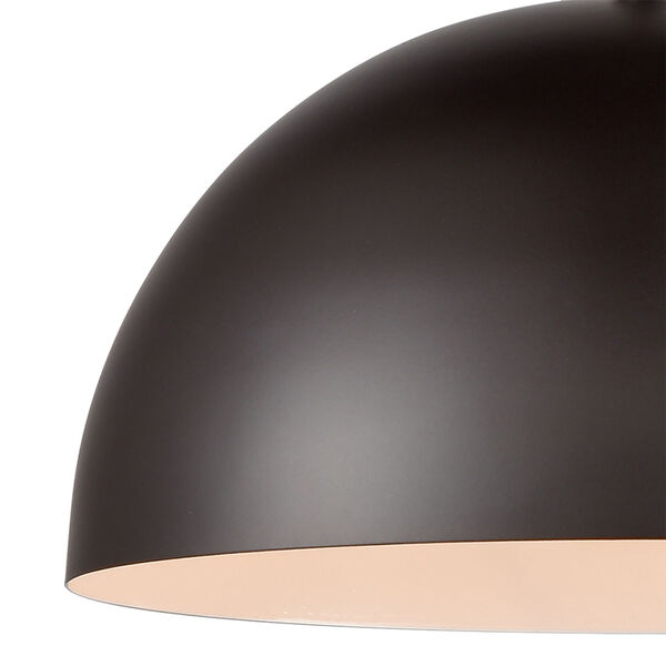 Chelsea Brown Oil Rubbed Bronze 12-Inch One-Light Pendant, image 3