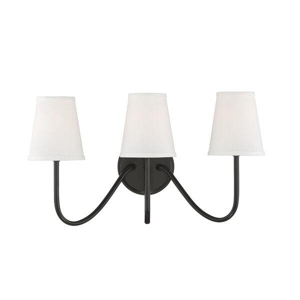 Lyndale Oil Rubbed Bronze Three-Light Wall Sconce, image 1