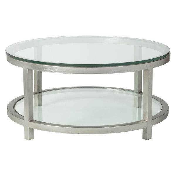 Metal Designs Silver Per Se Round Cocktail Table, image 2