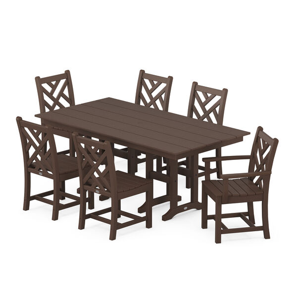 Chippendale Dining Set, 7-Piece, image 1
