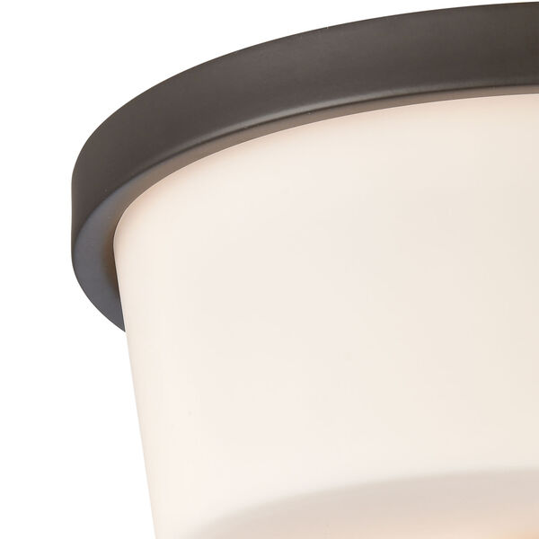 Winslow Brown Oil Rubbed Bronze Two-Light Flush Mount, image 3