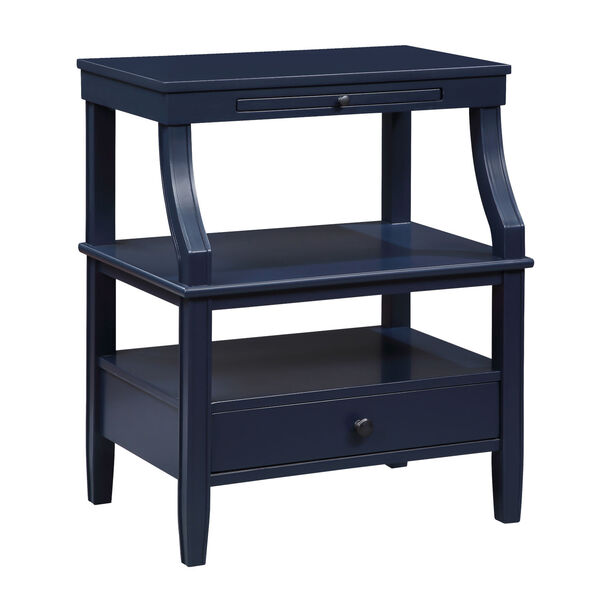 Newton Midnight Blue Accent Table, image 1