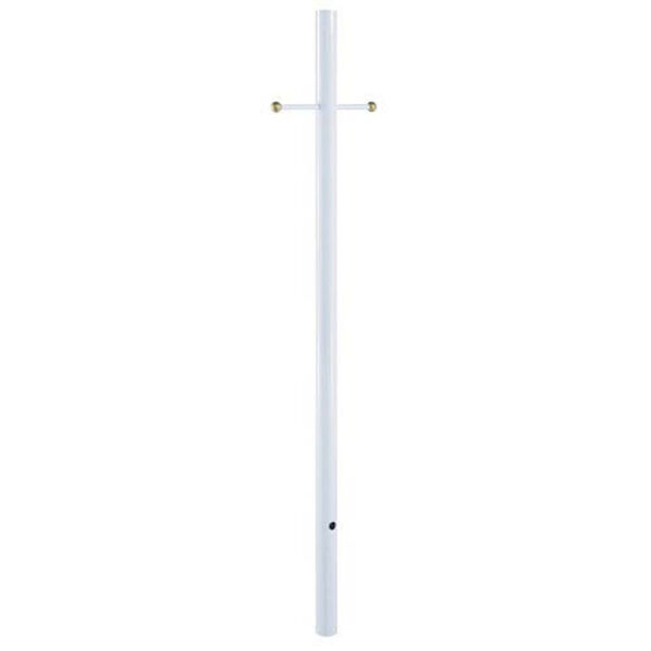Gloss White 84-Inch Outdoor Post, image 1