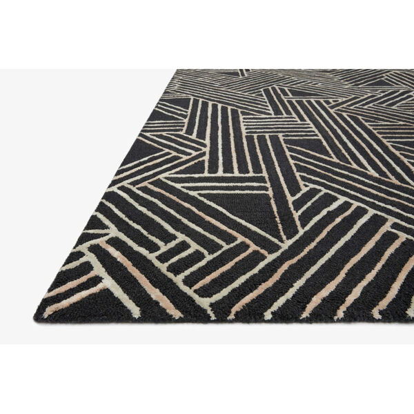 Verve Charcoal and Neutral Rectangle: 5 Ft. x 7 Ft. 6 In. Rug, image 2