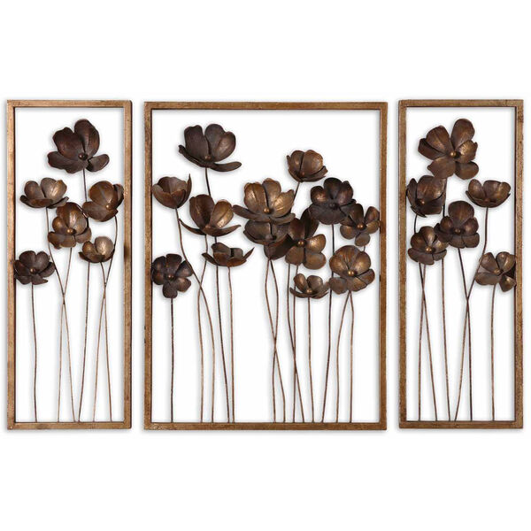 Metal Tulips, Set of Three, image 1