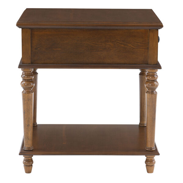 Lily Hazelnut Brown Side Table, image 3