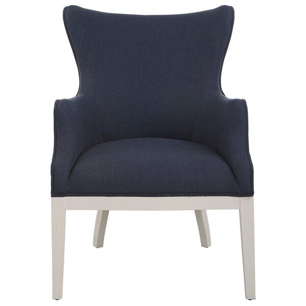 Gordonston Regatta Blue and White Fabric Accent Chair, image 1