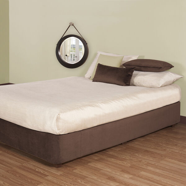 Bella Chocolate Queen Boxspring Cover, image 3
