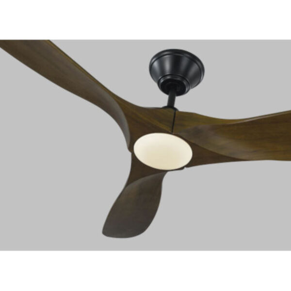 Maverick Matte Black 52-Inch LED Ceiling Fan, image 3