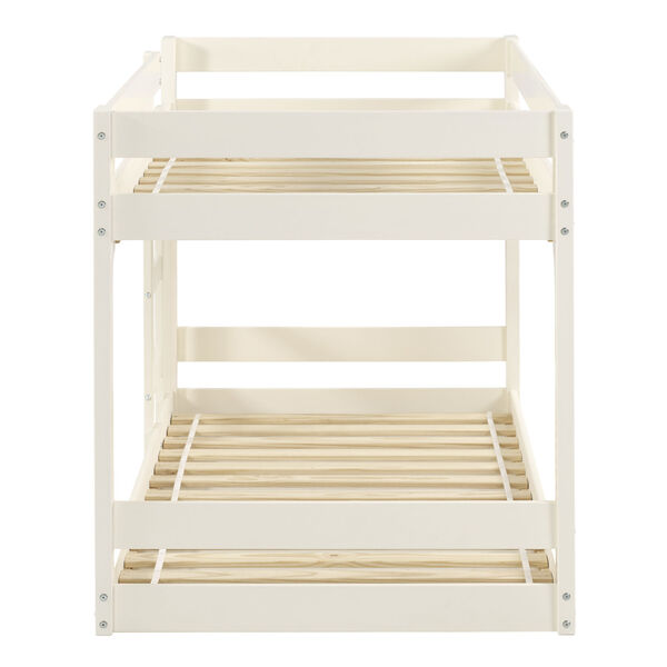 Winslow White Twin Over Twin Mod Bunk Bed, image 5