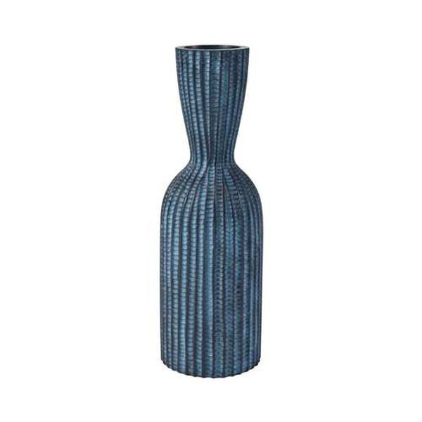 Delphi Cerulean Blue Vase, image 1