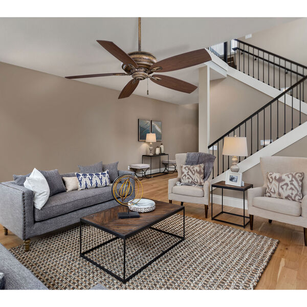 Timeless French Beige 54-Inch Ceiling Fan, image 3