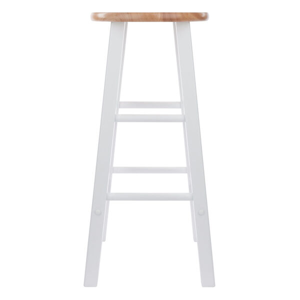 Element Natural and White Bar Stool, Set of 2, image 3