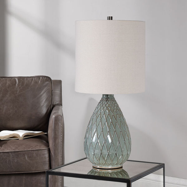Linden Blue 27-Inch One-Light Table Lamp, image 3