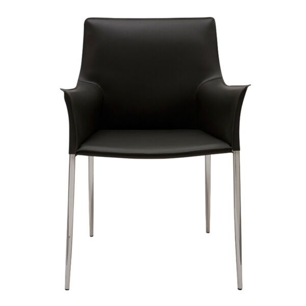 Colter Black and Silver Dining Chair, image 2