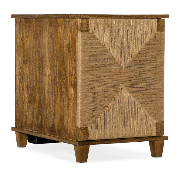 Commerce and Market Natural Roped Accent Chest, image 1