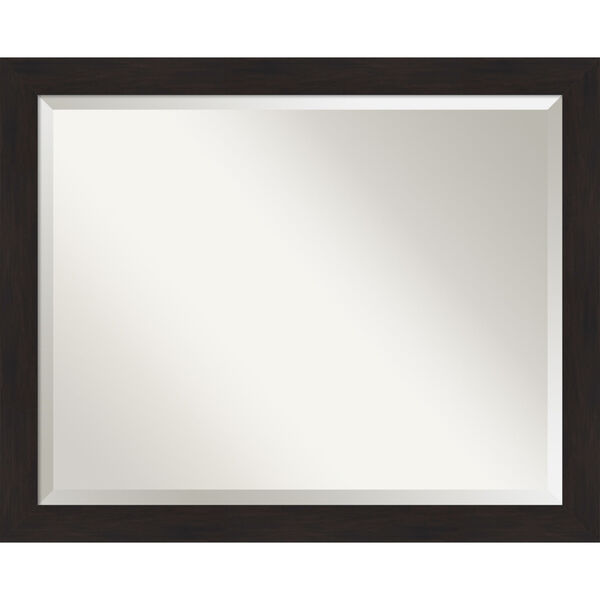 Espresso 32W X 26H-Inch Bathroom Vanity Wall Mirror, image 1