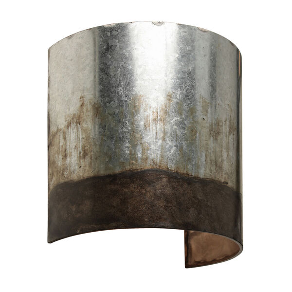 Cannery Ombre Galvanized One-Light Wall Sconce, image 2