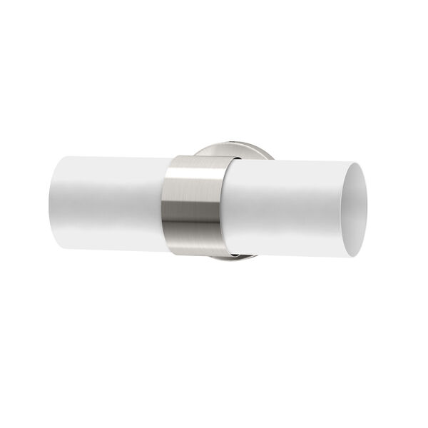 Glam Double Sconce Satin Nickel, image 1