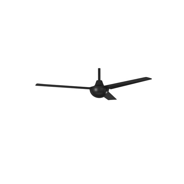 Kewl 52-Inch Ceiling Fan in Black with Three Blades, image 4