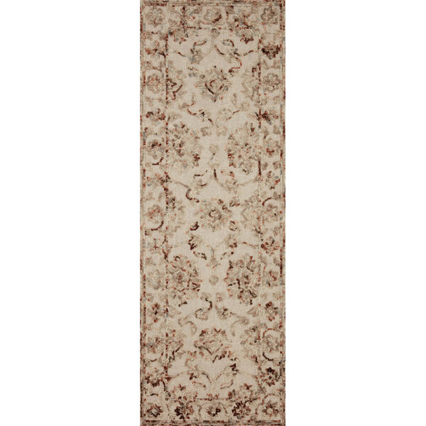 Halle Taupe Rust Rectangular: 5 Ft. x 7 Ft. 6 In. Rug, image 4