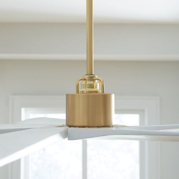 Aspen Burnished Brass 70-Inch Indoor Outdoor Ceiling Fan, image 5