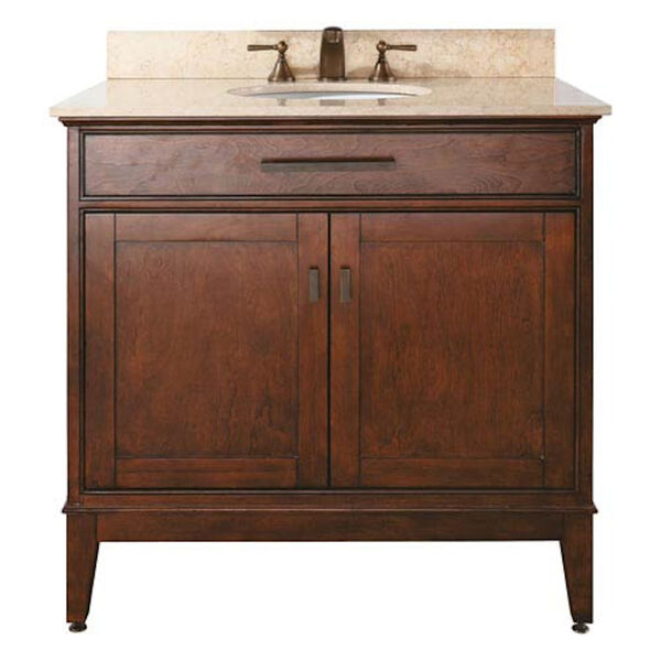 Madison 36-Inch Vanity Only in Tobacco Finish, image 1