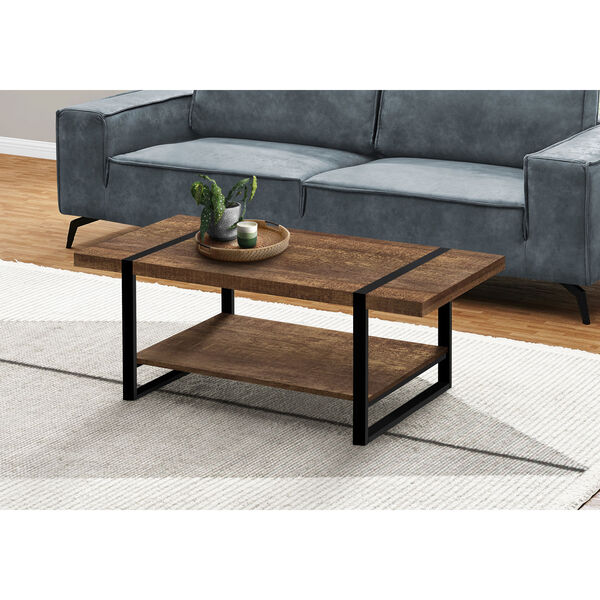 Black and Brown Coffee Table, image 2