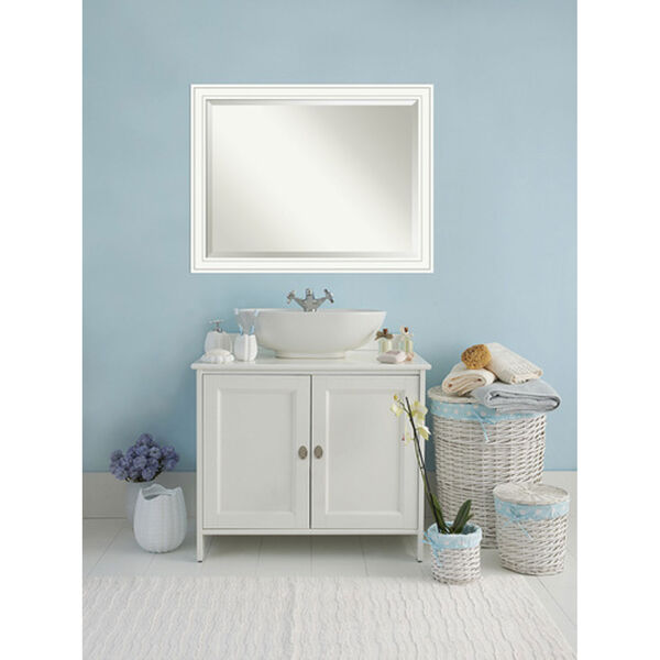 Craftsman White 45 x 35 In. Bathroom Mirror, image 4