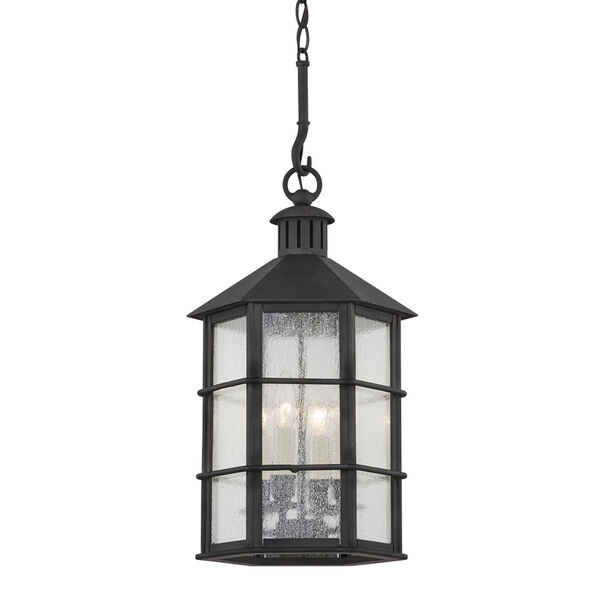 Lake County French Iron Four-Light Chandelier, image 1