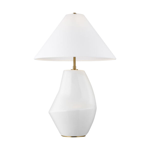 Contour Arctic White 18-Inch LED Table Lamp, image 2