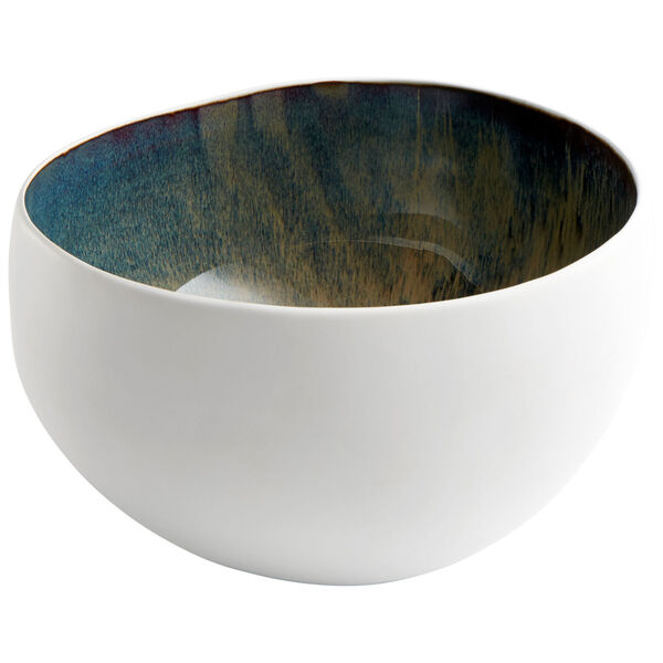 White and Oyster 11-Inch Bowl, image 1