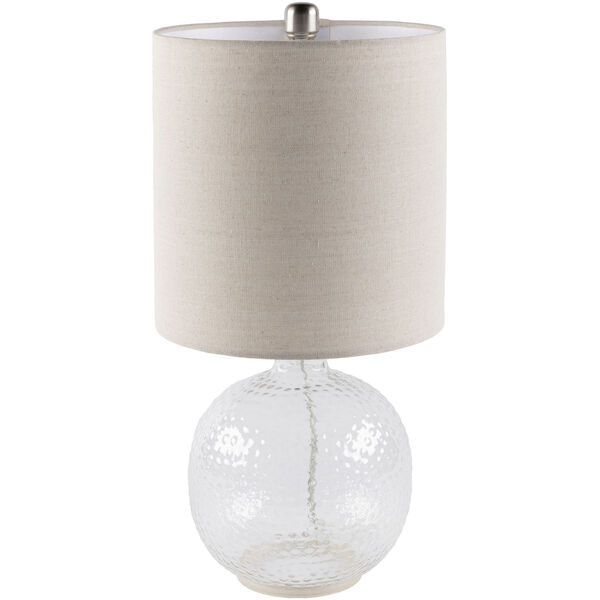 Nereus Clear Beige Table Lamp, image 1