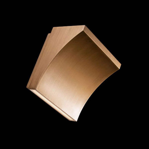 Cornice Aged Brass 2700 K Two-Light LED ADA Wall Sconce, image 5