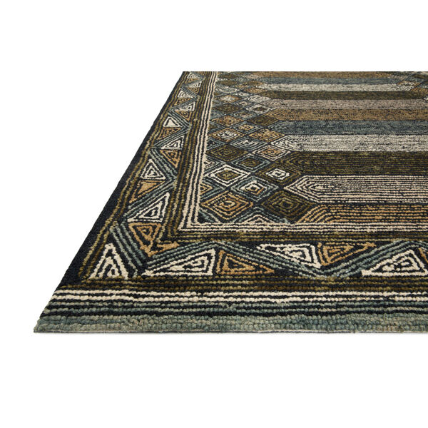 Berkeley Teal and Multicolor Area Rug, image 3
